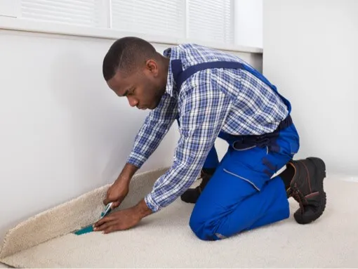 Carpet installation | Goetze Bros. Carpet & Furniture